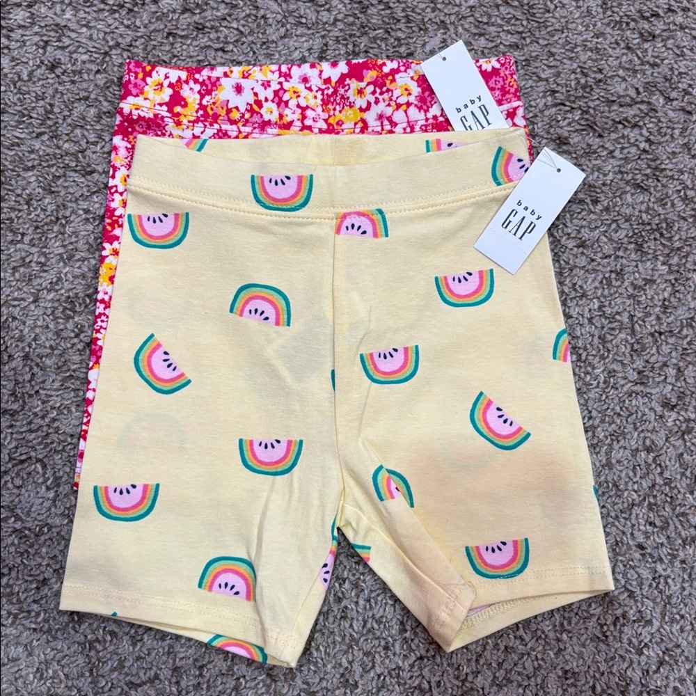 NWT Bundle of 2 Pairs of GAP Biker Shorts
